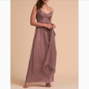 BHLDN Brigitte dress, Violet Grey/Lavender -Small